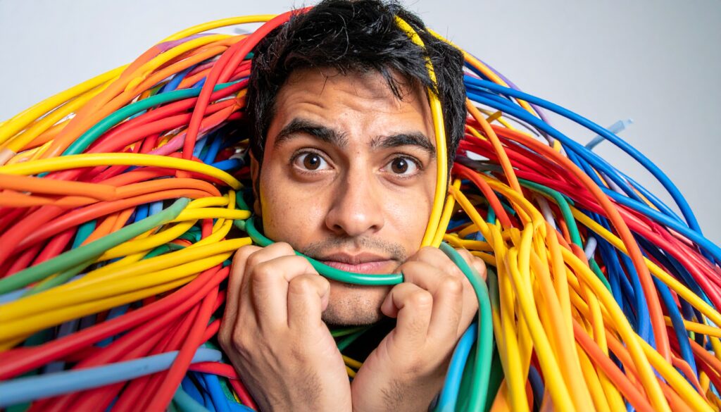 Kabelsalat vermeiden: Clevere Lösungen für Ordnung am Arbeitsplatz auf meinekleinetestseite.de